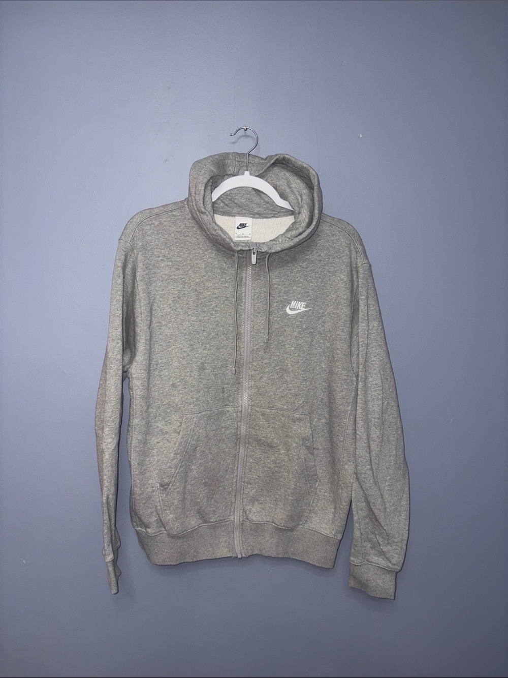 Nike | Gray Zip Up Hoodie